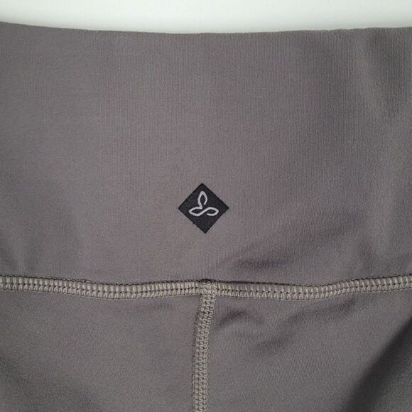 Prana Size S Cropped Capri Leggings Inseam 20 In Gray Taupe - Picture 9 of 10